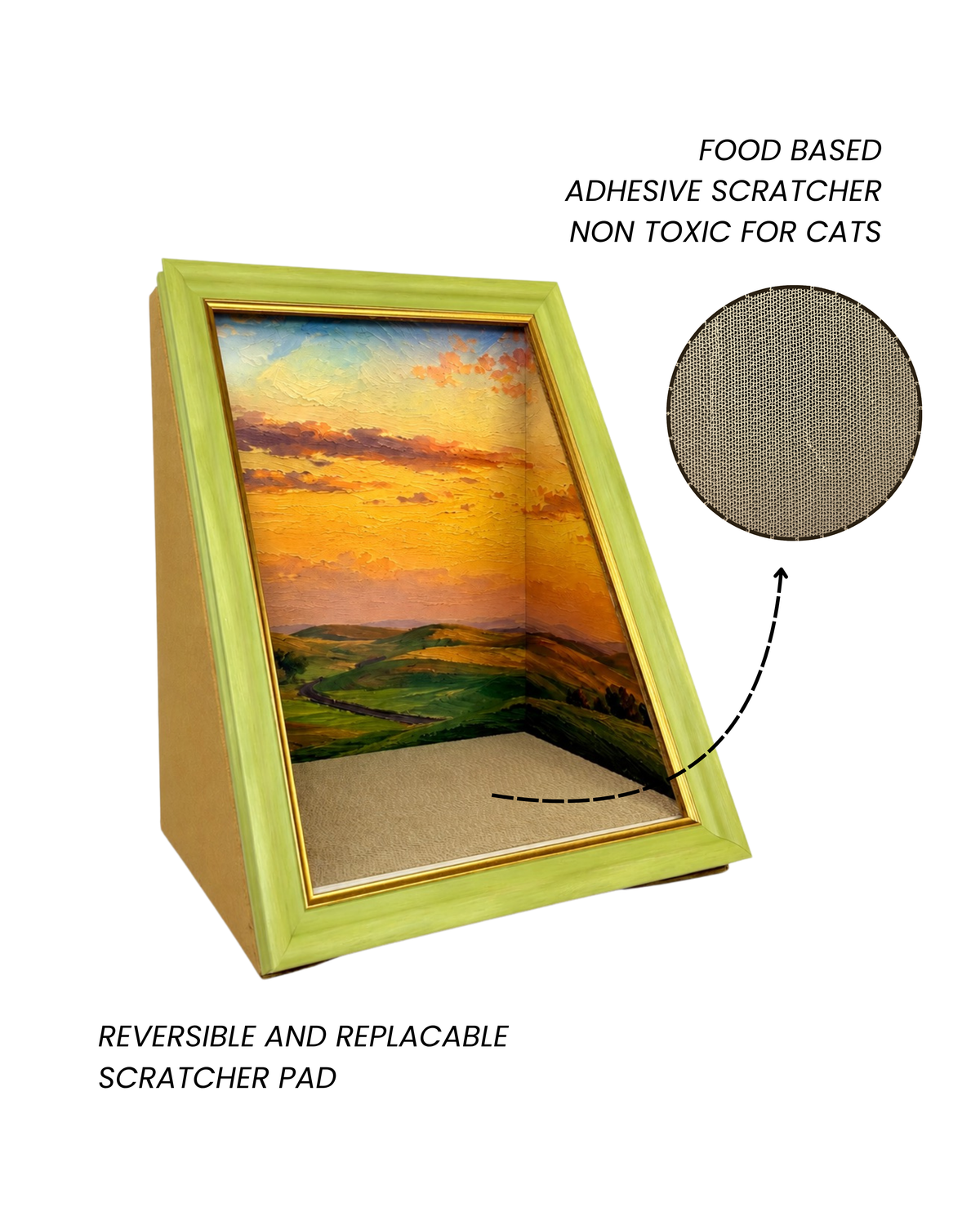 Tuscan Sunset A-Frame Scratcher
