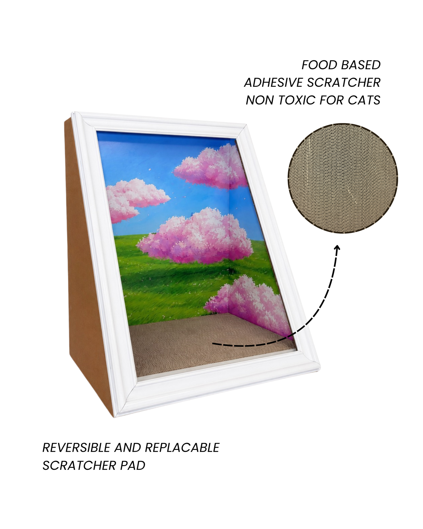 Pastel Dreams A-Frame Scratcher