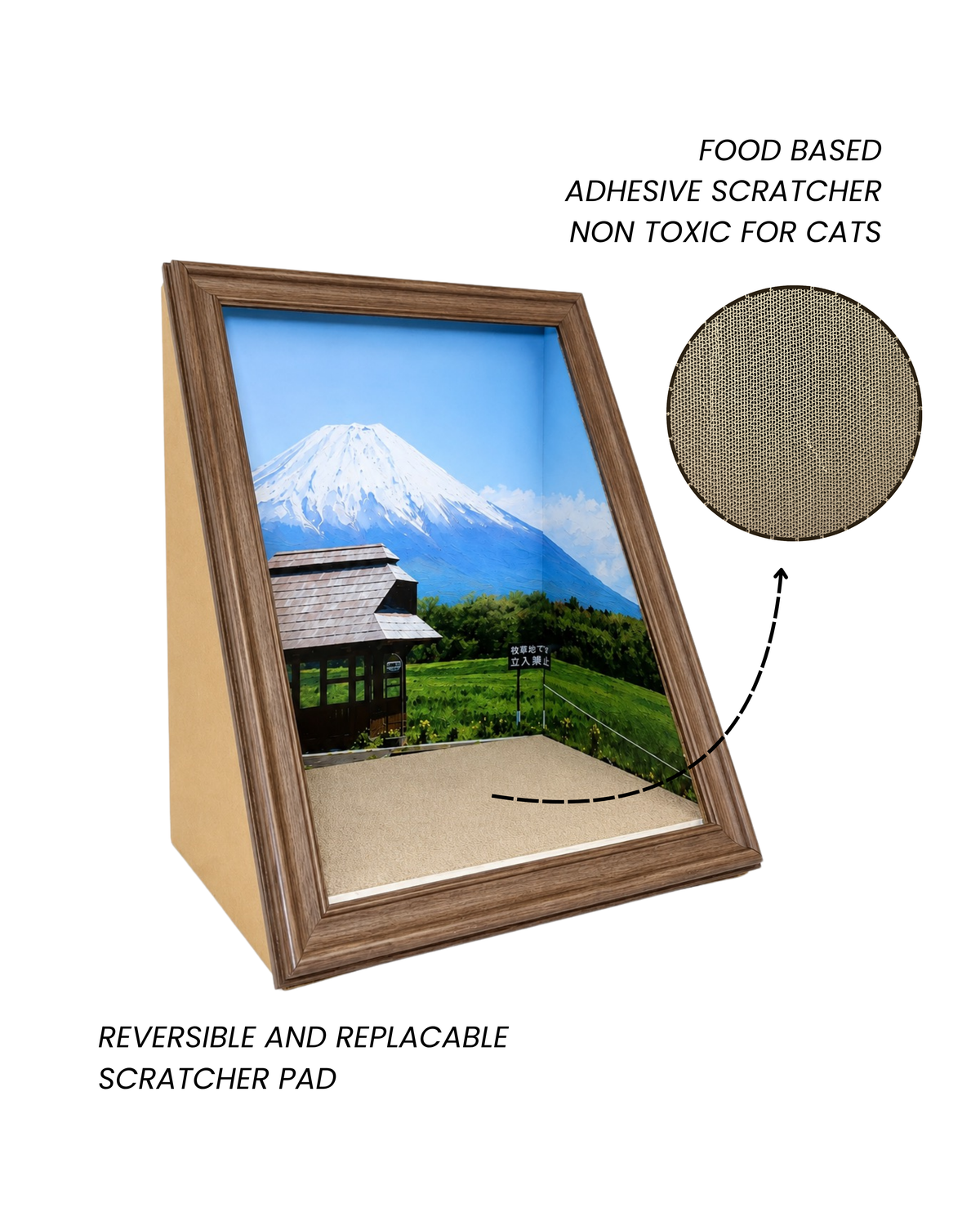 Mount Fuji Vista A-Frame Scratcher