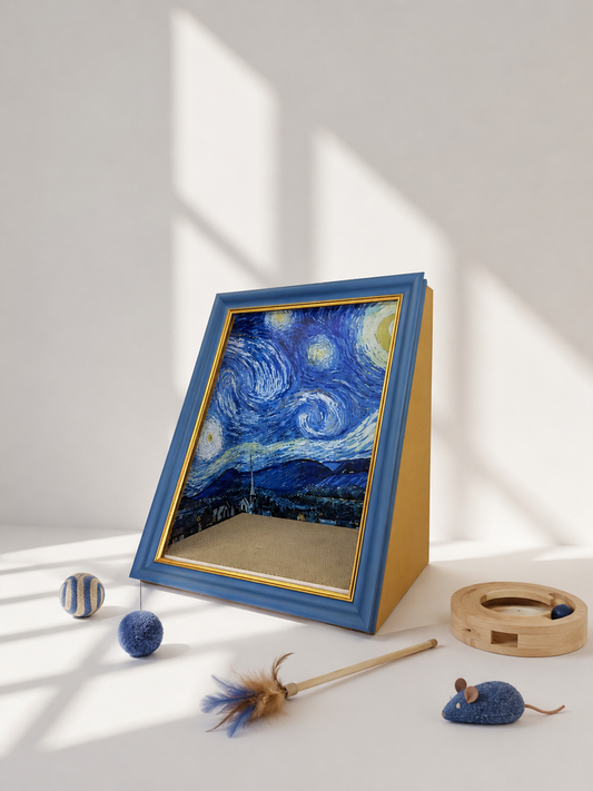 Starry Night A-Frame Scratcher