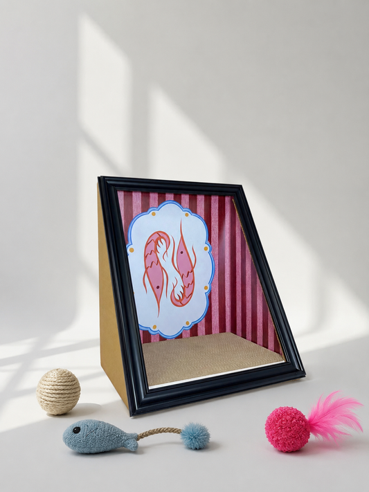 Whimsical Prawn A-Frame Scratcher