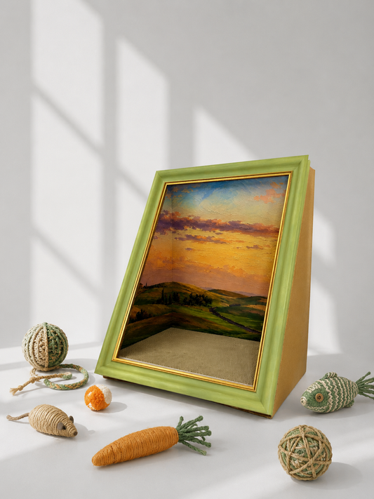 Tuscan Sunset A-Frame Scratcher