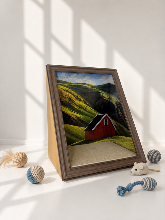 Countryside Barn A-Frame Scratcher