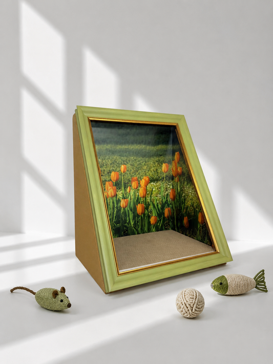 Sunlit Tulips A-Frame Scratcher