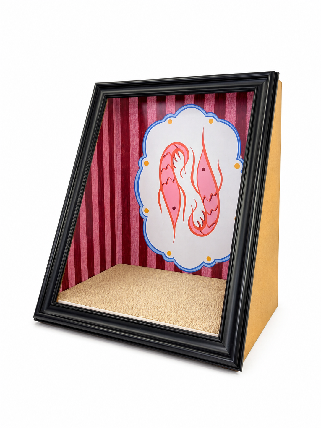 Whimsical Prawn A-Frame Scratcher