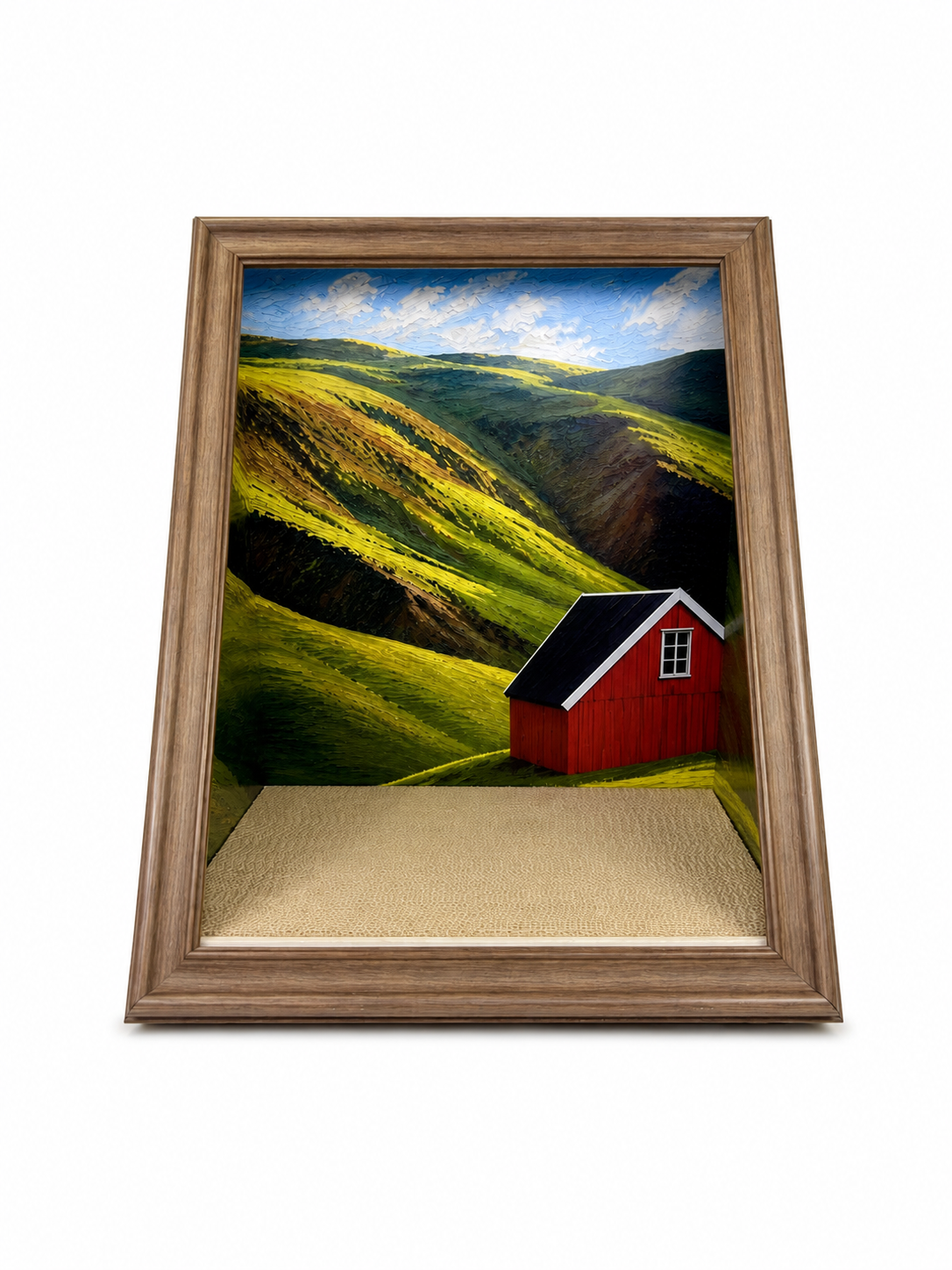 Countryside Barn A-Frame Scratcher