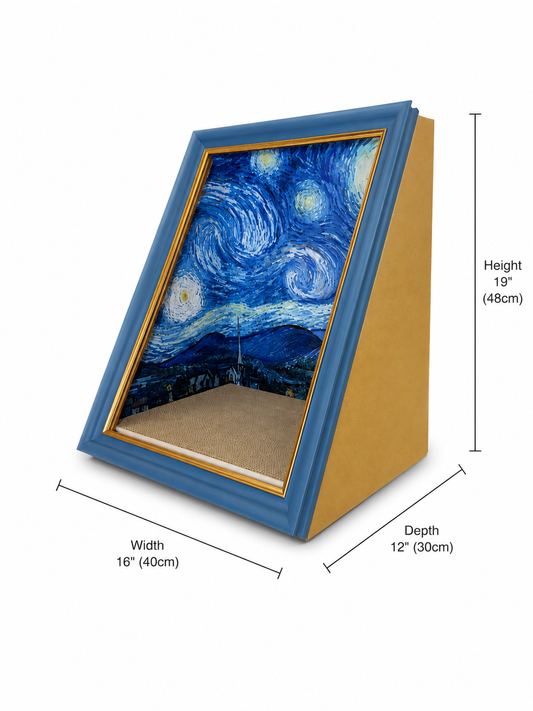 Starry Night A-Frame Scratcher