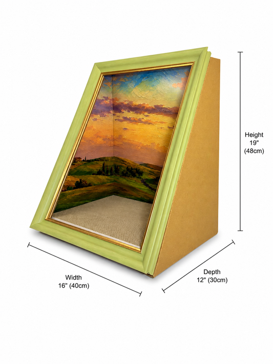 Tuscan Sunset A-Frame Scratcher