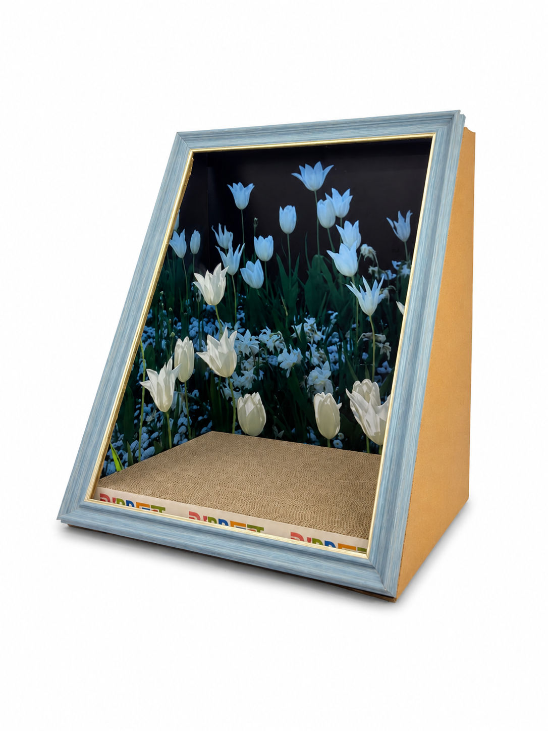 Midnight Tulips A-Frame Scratcher