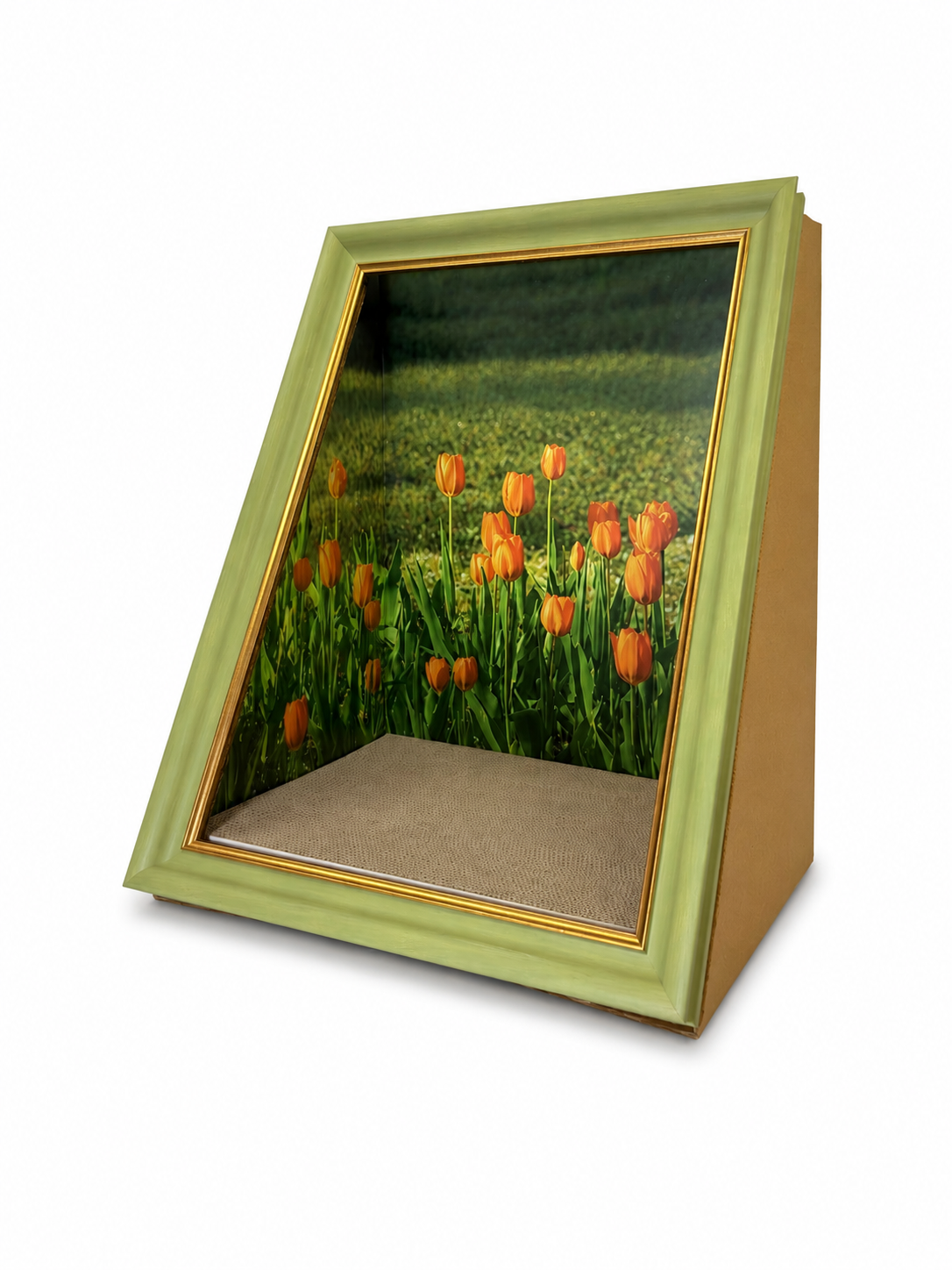 Sunlit Tulips A-Frame Scratcher