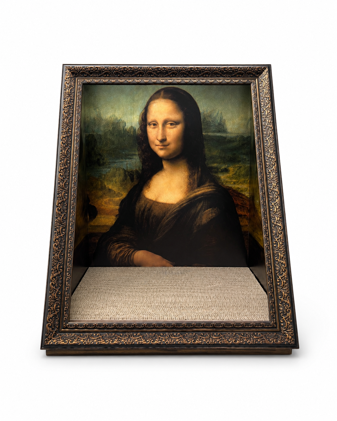 The Mona Lisa A-Frame Scratcher