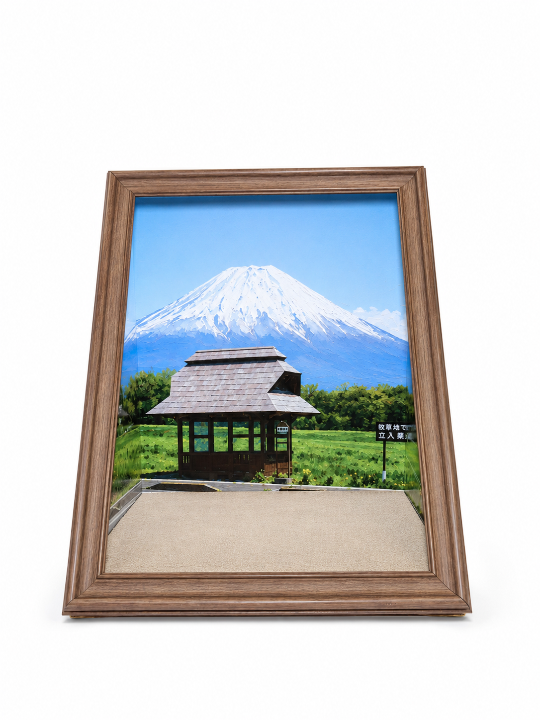 Mount Fuji Vista A-Frame Scratcher