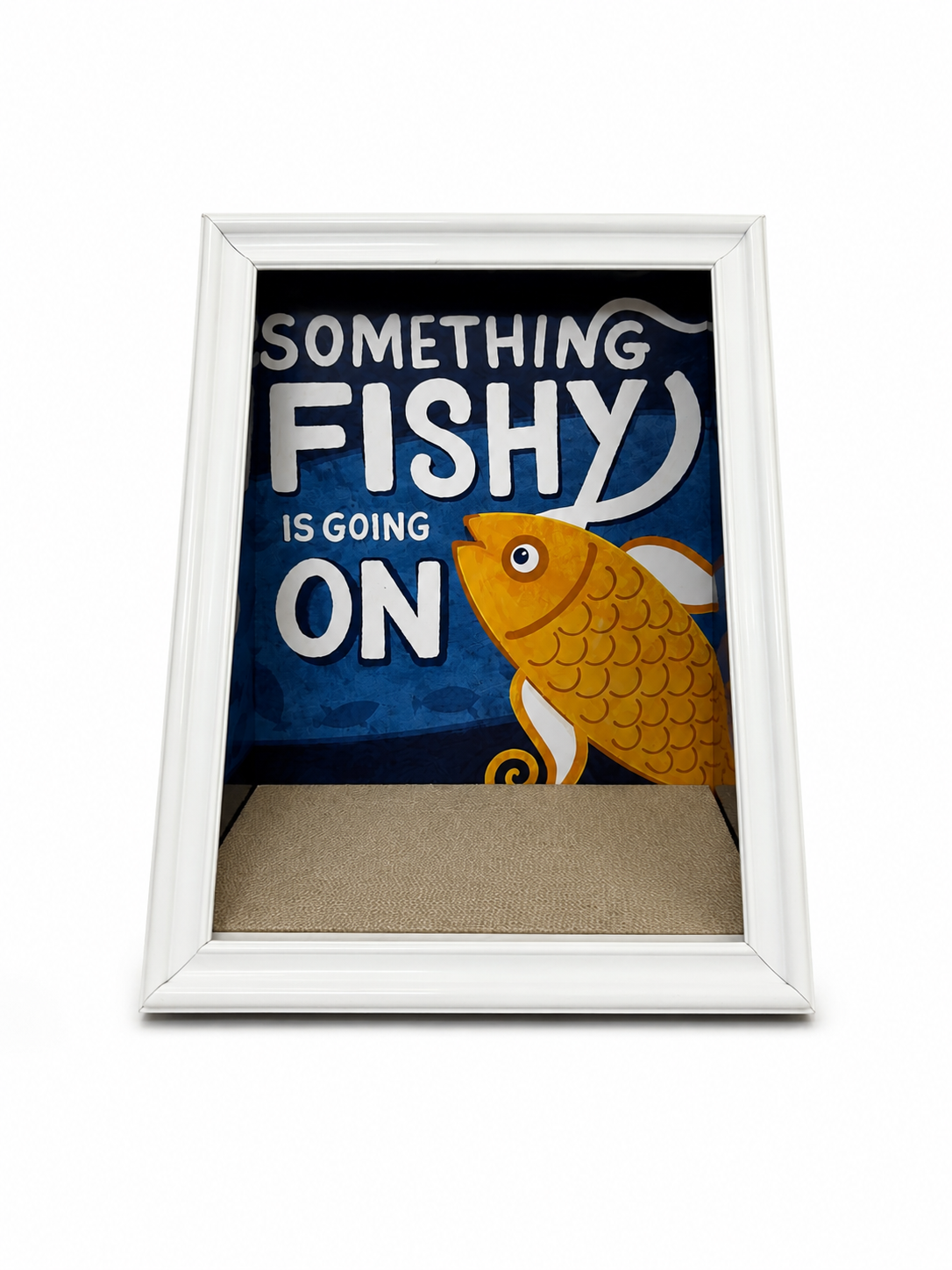 Something Fishy" A-Frame Scratcher