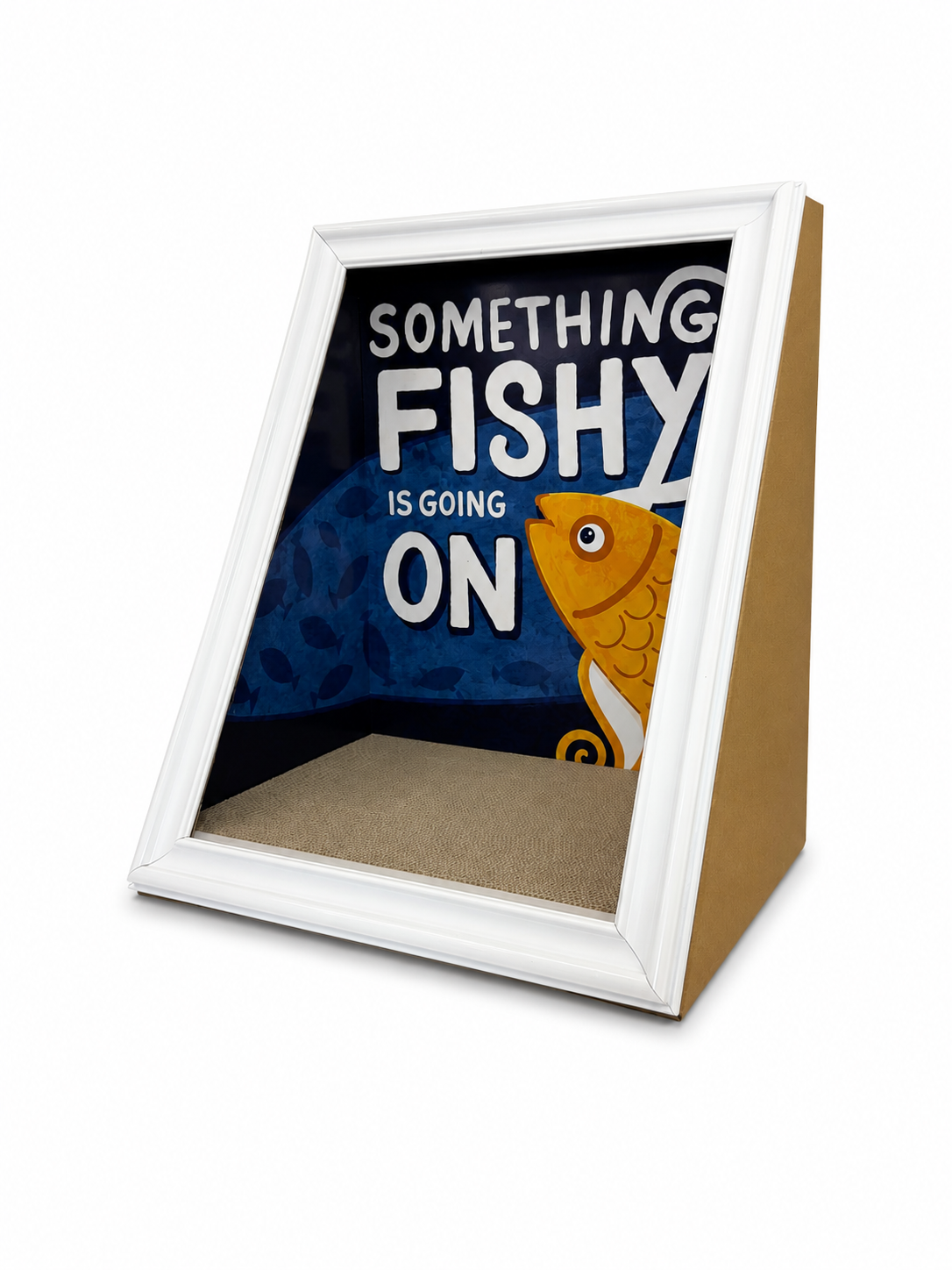 Something Fishy" A-Frame Scratcher
