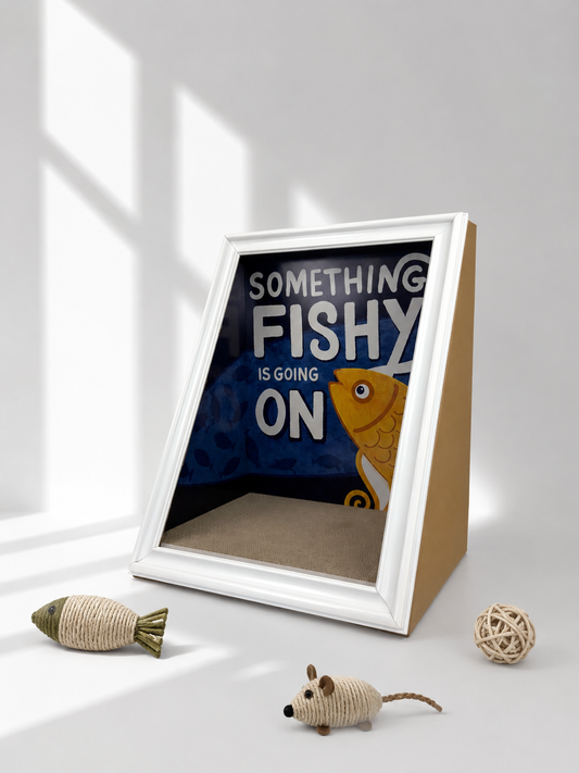 Something Fishy" A-Frame Scratcher