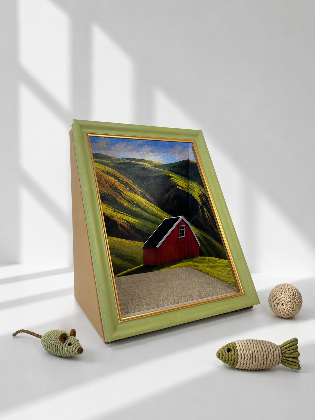 Countryside Barn A-Frame Scratcher