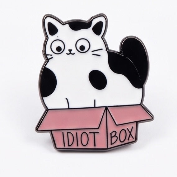 "Idiot Box" Cat
