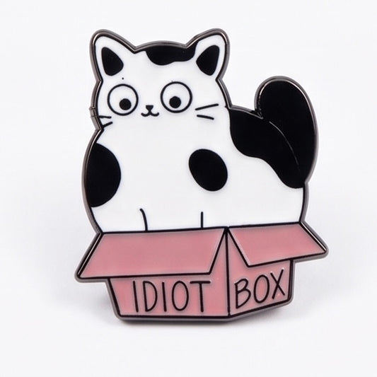 "Idiot Box" Cat